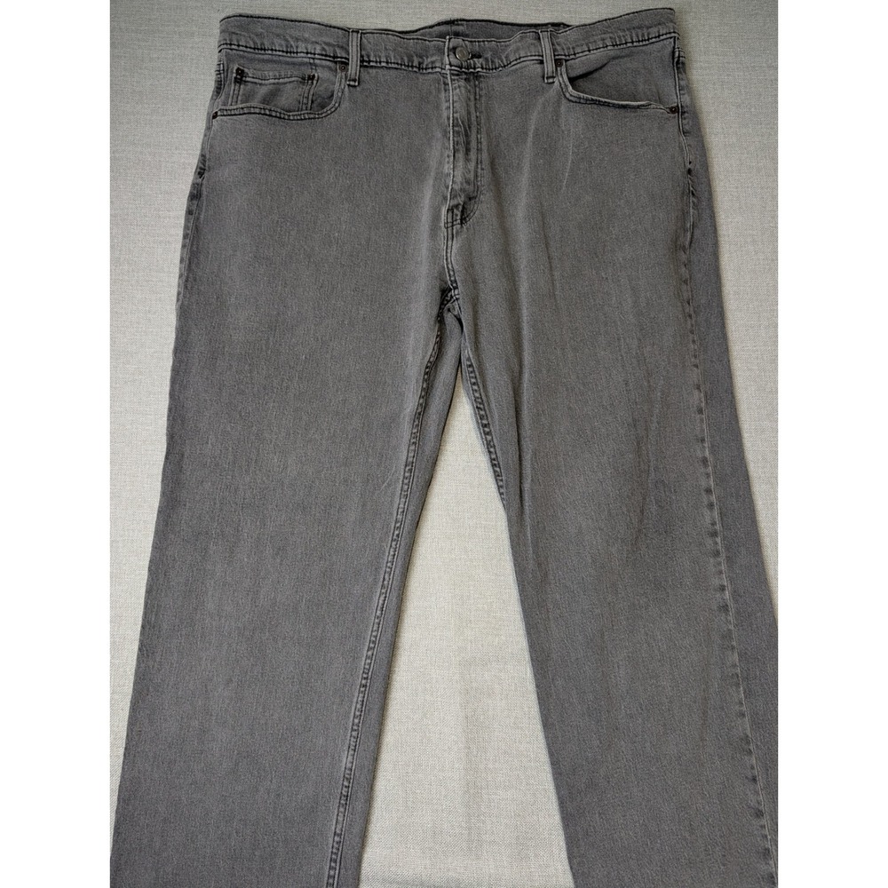 Levis 559 Mens 44x32 Relaxed Straight Grey Jeans‎ Denim Pants